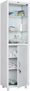 Шкаф медицинский металлический Hilfe МД 1 1657/SG